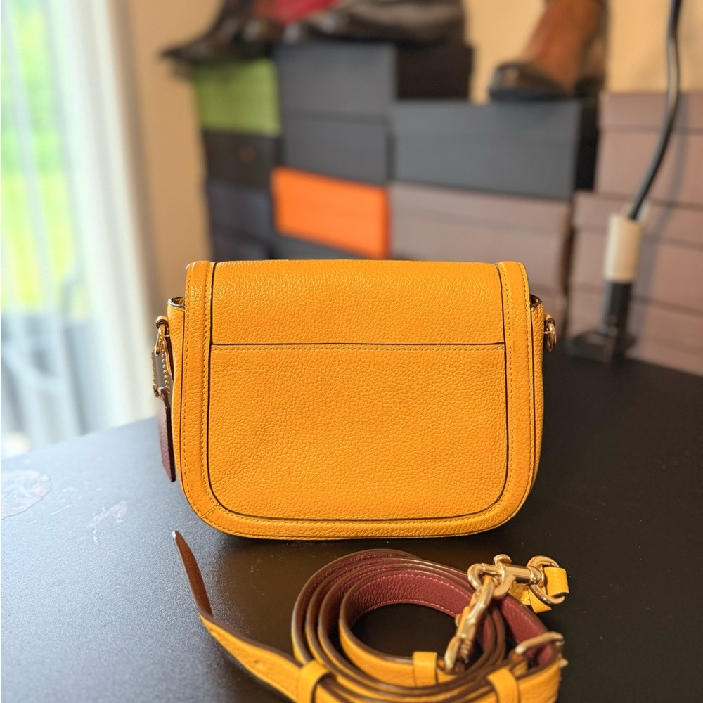 COACH Saddle bag with horse and carriage | C4058 | *preloved* - Picture 5 of 8